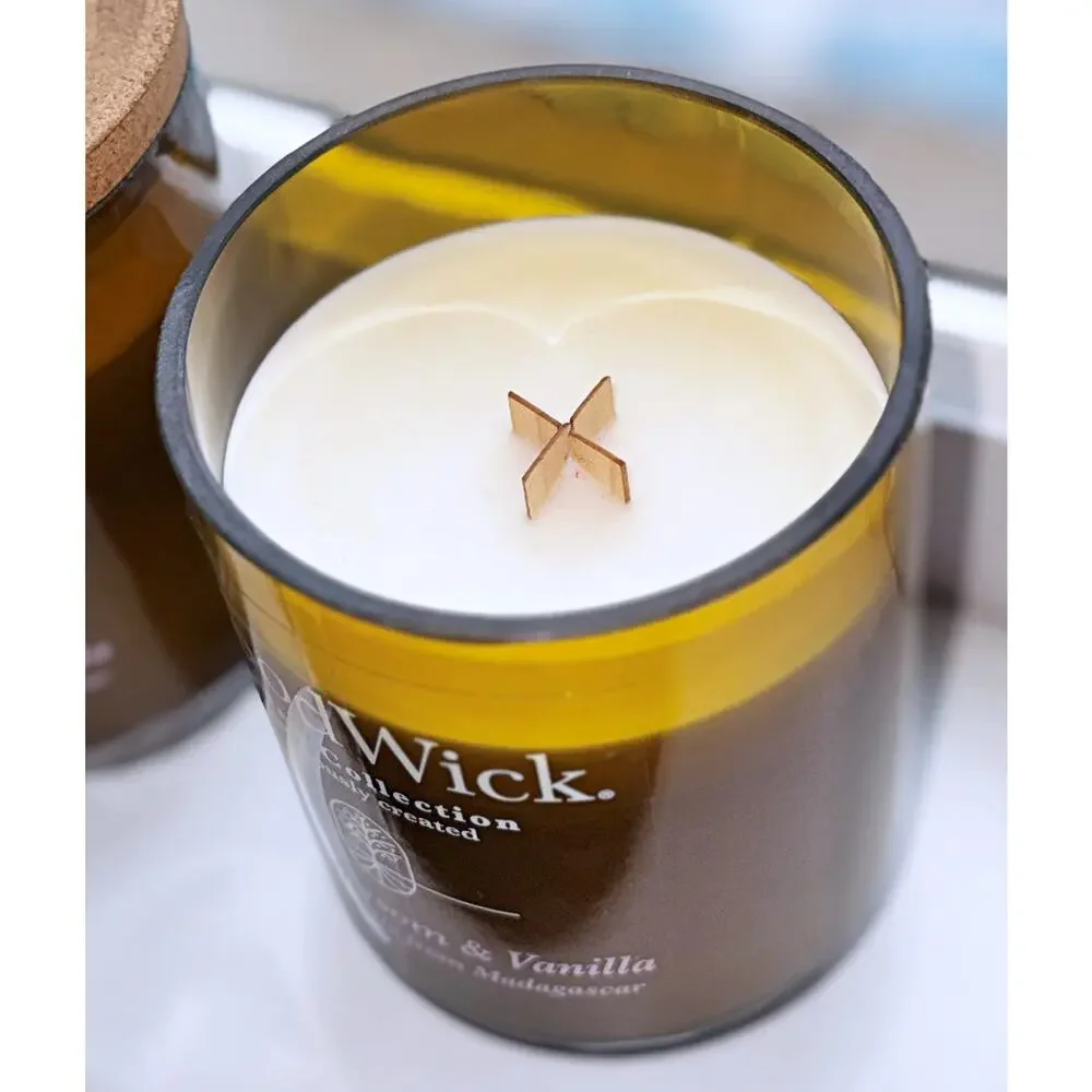 Yankee Candle 13 oz WoodWick ReNew Scented Candle Cherry Blossom & Vanilla x2